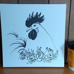 Rooster Painting